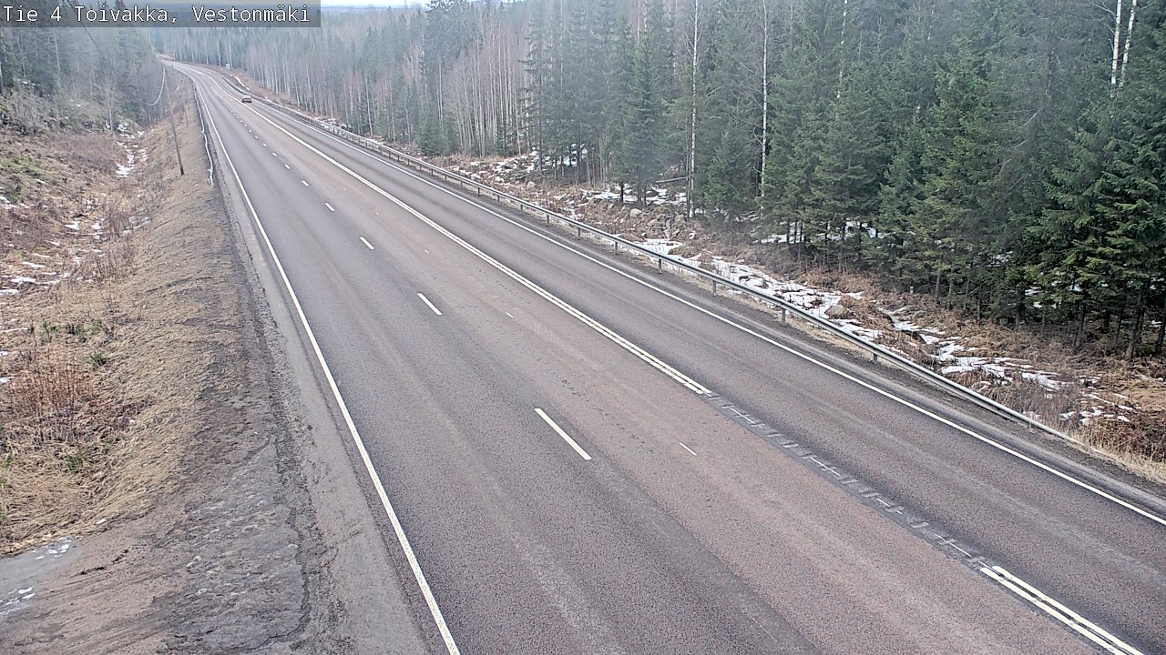 Weather Camera Image Road 4 Toivakka, Vestonmäki, Toivakka, Keski-Suomi