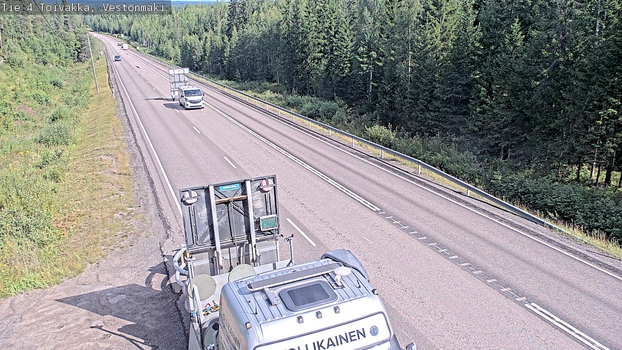 Kelikamerat Kuva Tie 4 Toivakka, Vestonmäki, Toivakka, Keski-Suomi