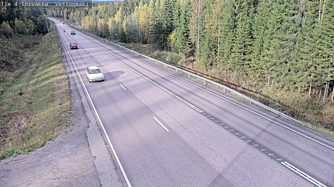 Weather Camera Image Road 4 Toivakka, Vestonmäki, Toivakka, Keski-Suomi