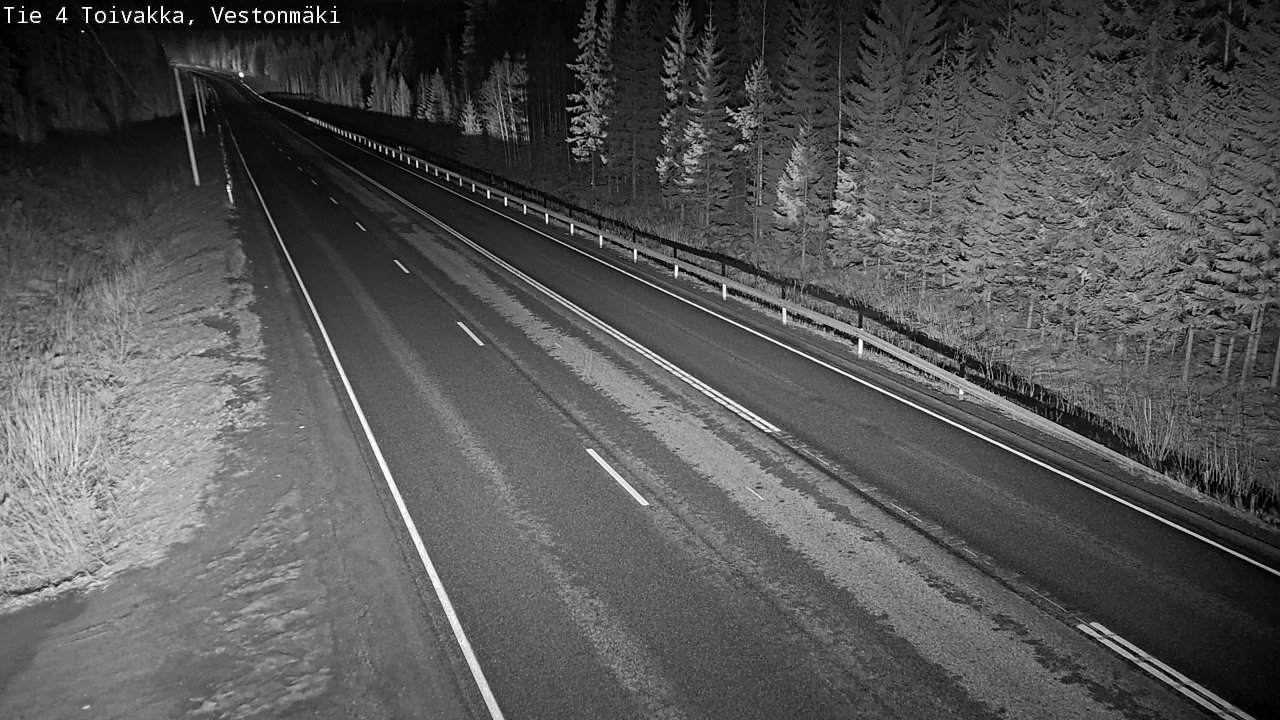 Weather Camera Image Road 4 Toivakka, Vestonmäki, Toivakka, Keski-Suomi