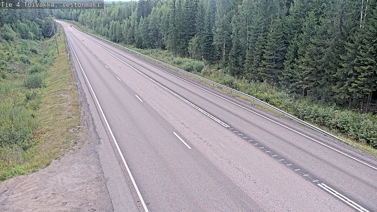 Kelikamerat Kuva Tie 4 Toivakka, Vestonmäki, Toivakka, Keski-Suomi