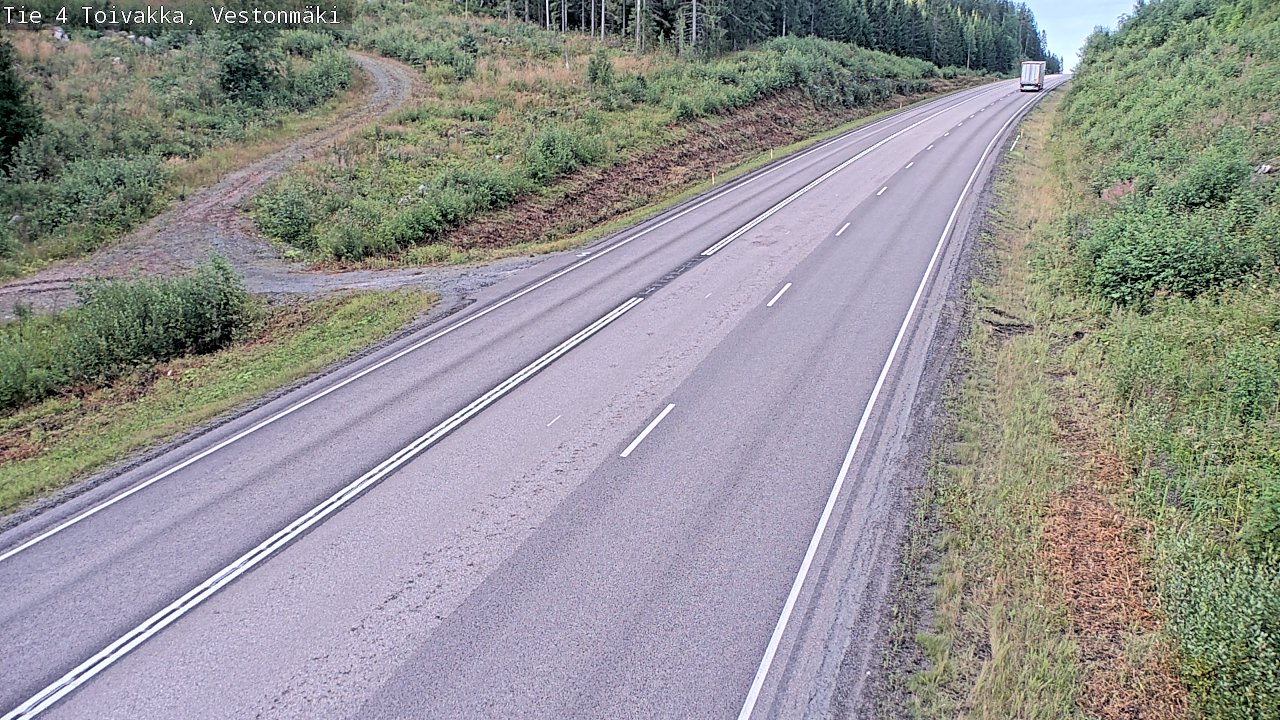 Weather Camera Image Road 4 Toivakka, Vestonmäki, Toivakka, Keski-Suomi