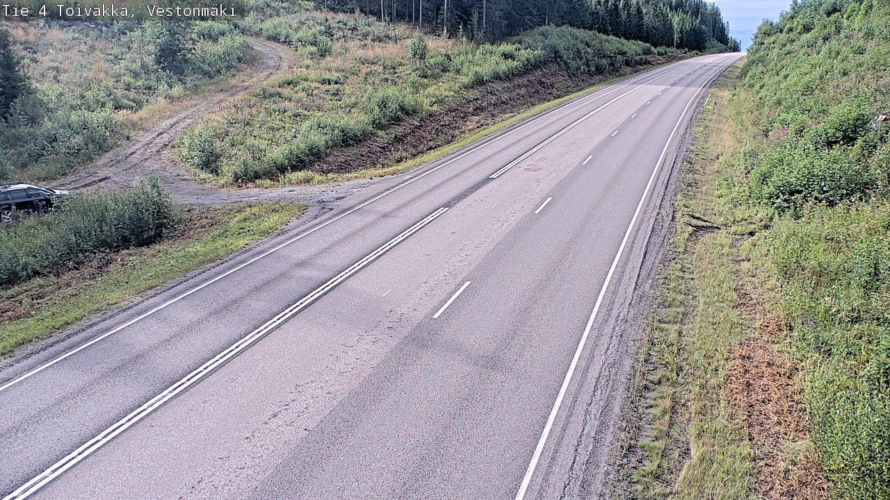 Weather Camera Image Road 4 Toivakka, Vestonmäki, Toivakka, Keski-Suomi