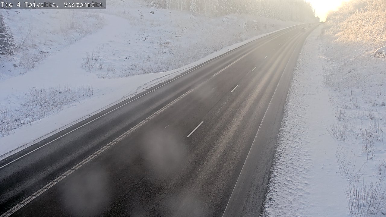 Weather Camera Image Road 4 Toivakka, Vestonmäki, Toivakka, Keski-Suomi
