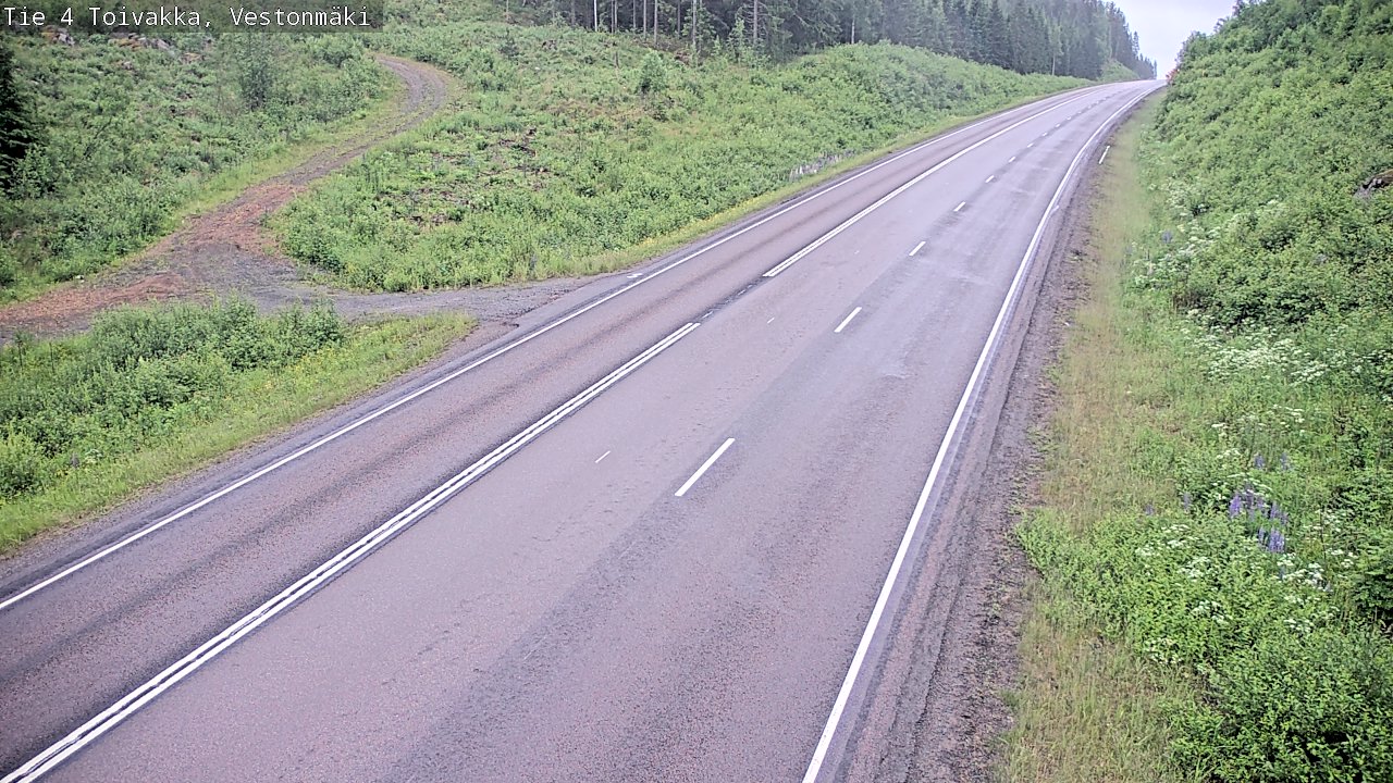 Kelikamerat Kuva Tie 4 Toivakka, Vestonmäki, Toivakka, Keski-Suomi
