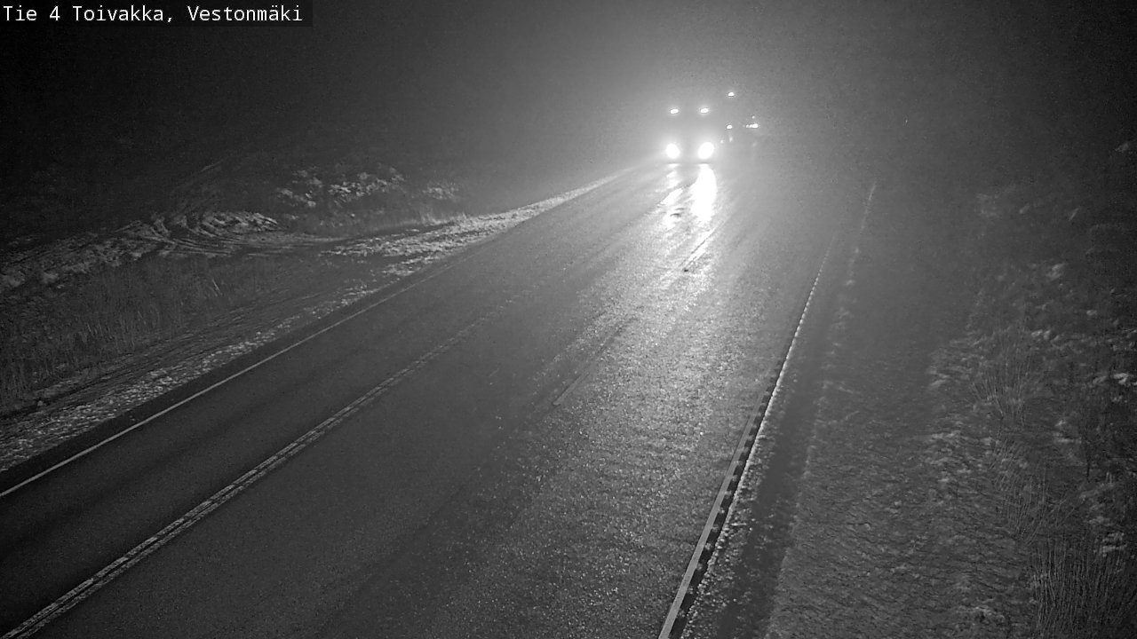 Weather Camera Image Väg 4 Toivakka, Vestonmäki, Toivakka, Keski-Suomi