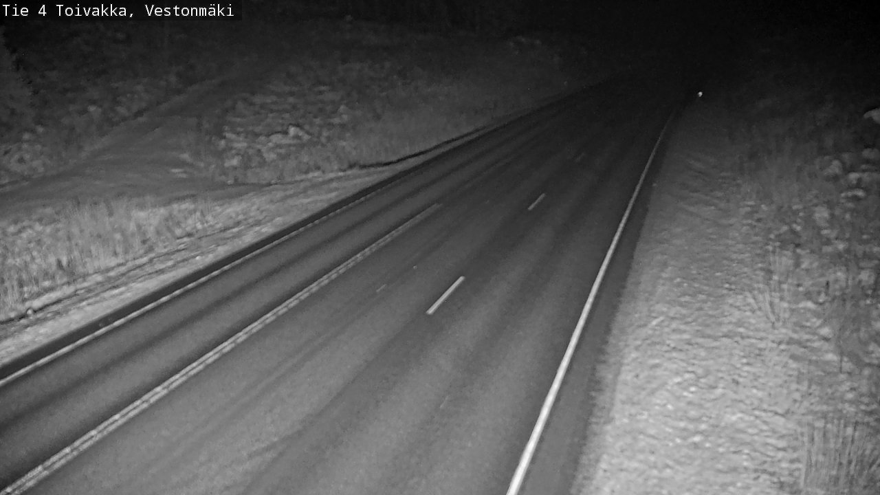 Weather Camera Image Väg 4 Toivakka, Vestonmäki, Toivakka, Keski-Suomi