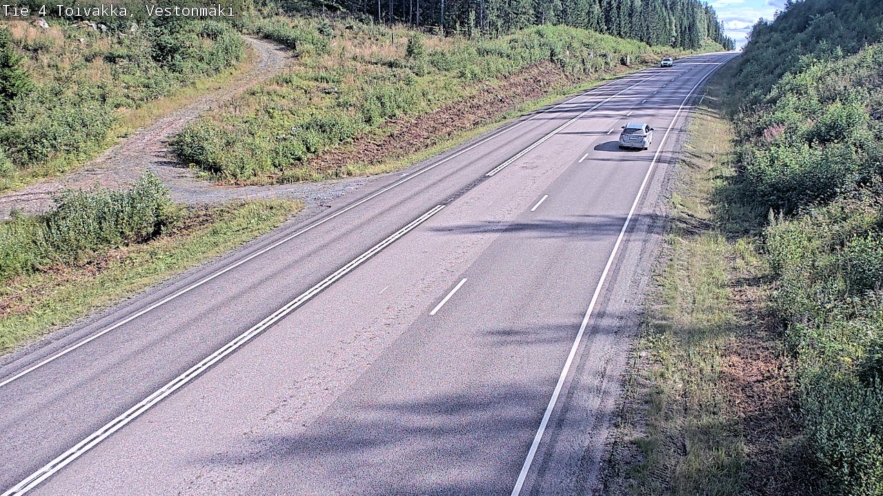 Kelikamerat Kuva Tie 4 Toivakka, Vestonmäki, Toivakka, Keski-Suomi