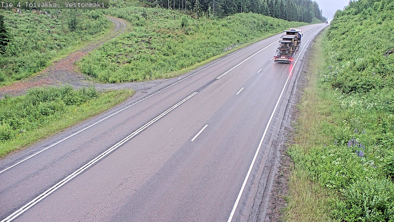 Kelikamerat Kuva Tie 4 Toivakka, Vestonmäki, Toivakka, Keski-Suomi