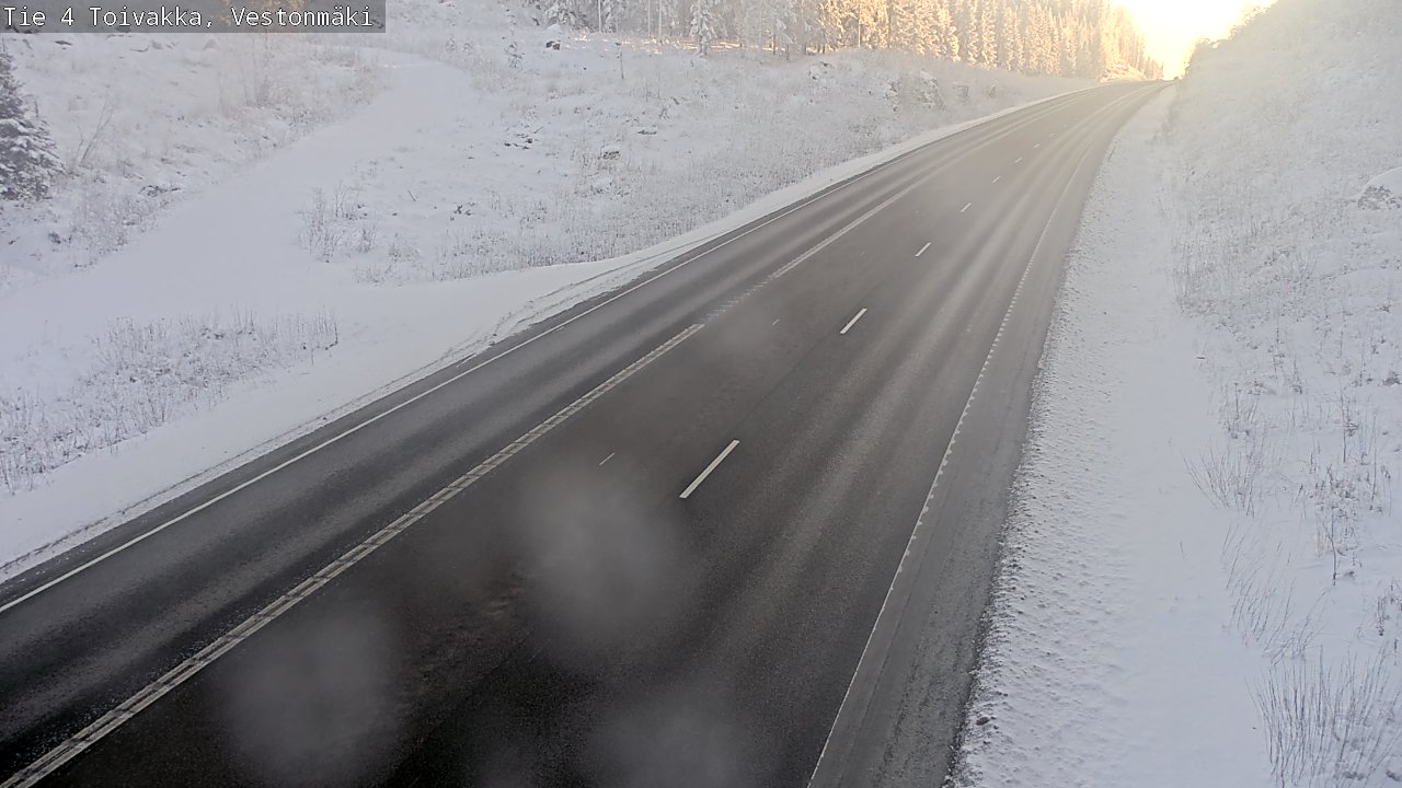 Weather Camera Image Road 4 Toivakka, Vestonmäki, Toivakka, Keski-Suomi