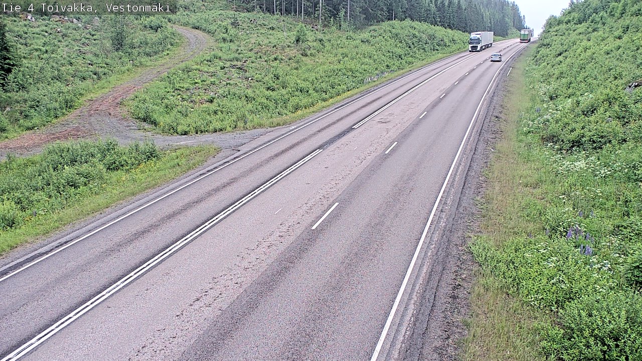 Kelikamerat Kuva Tie 4 Toivakka, Vestonmäki, Toivakka, Keski-Suomi