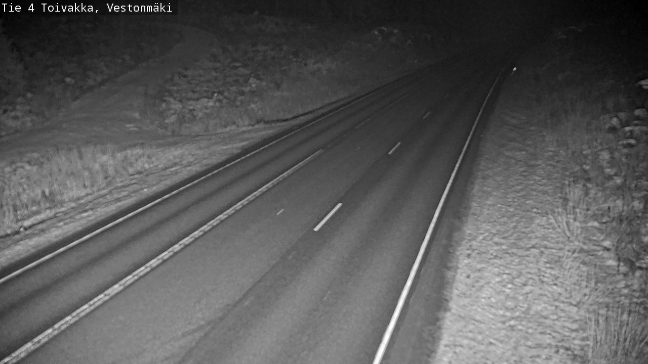 Weather Camera Image Väg 4 Toivakka, Vestonmäki, Toivakka, Keski-Suomi