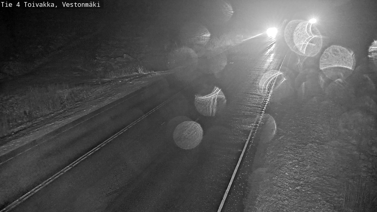 Weather Camera Image Väg 4 Toivakka, Vestonmäki, Toivakka, Keski-Suomi
