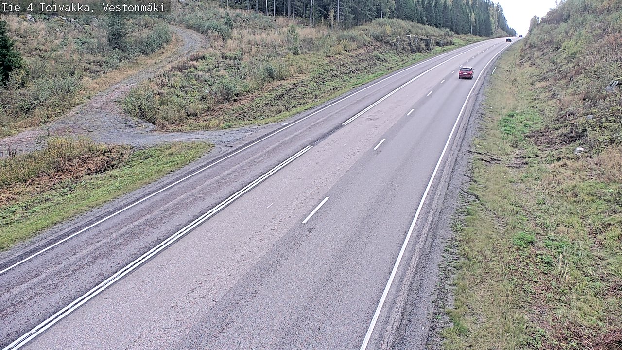 Kelikamerat Kuva Tie 4 Toivakka, Vestonmäki, Toivakka, Keski-Suomi