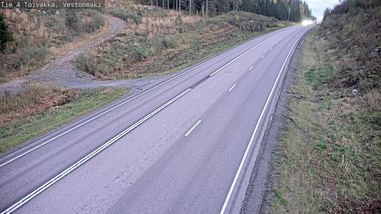Weather Camera Image Road 4 Toivakka, Vestonmäki, Toivakka, Keski-Suomi