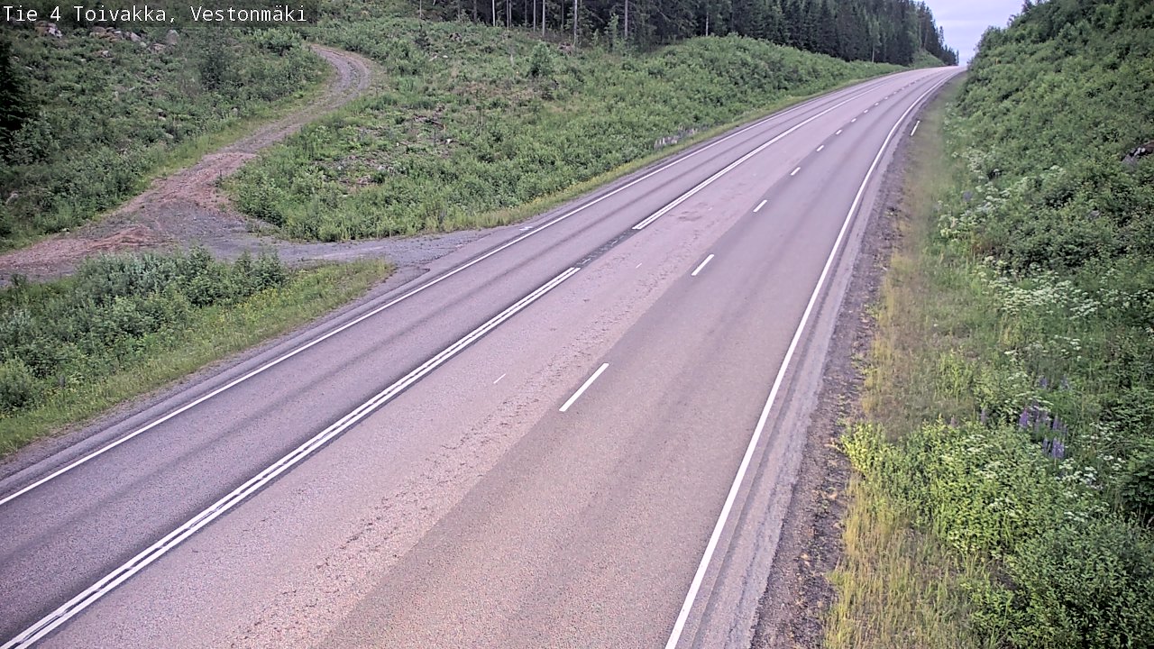 Kelikamerat Kuva Tie 4 Toivakka, Vestonmäki, Toivakka, Keski-Suomi