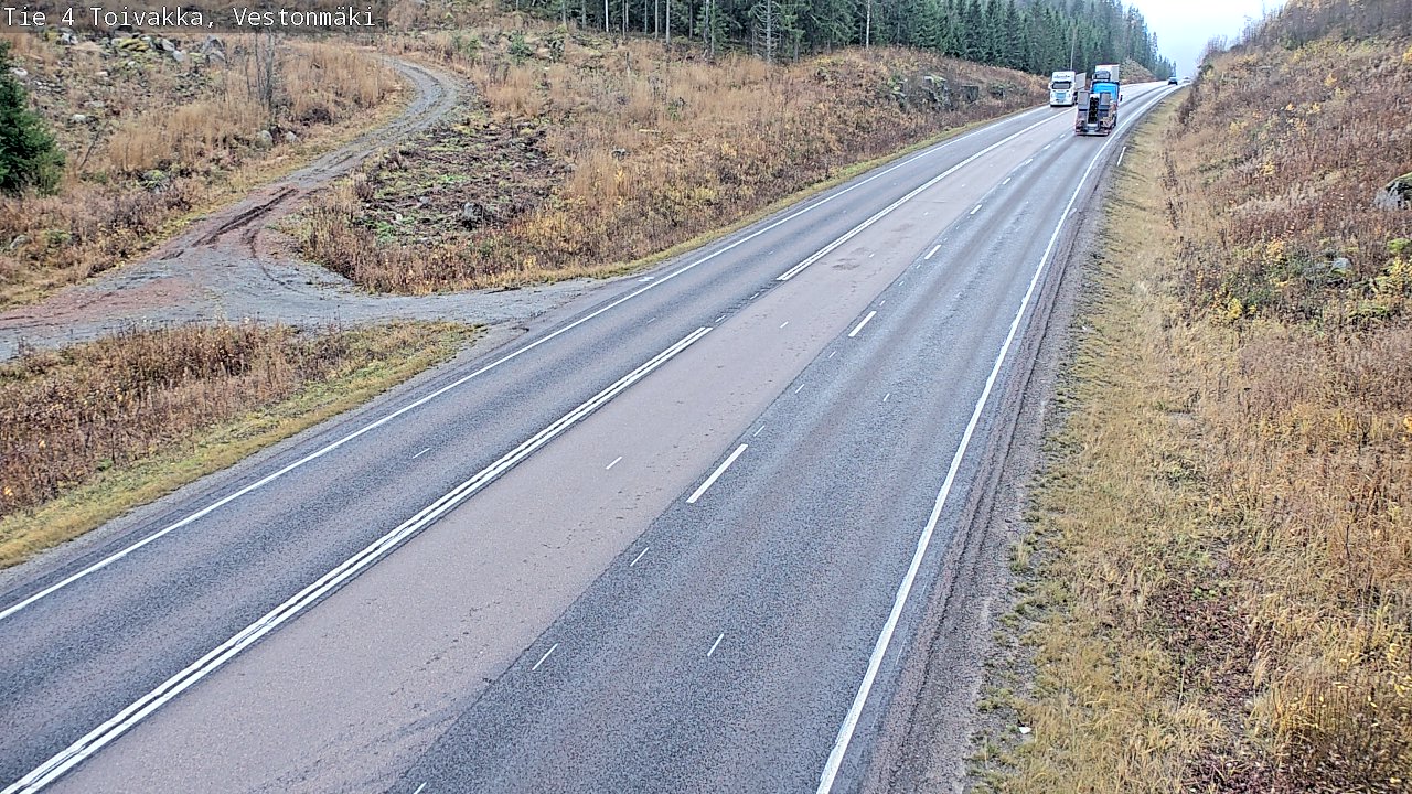 Kelikamerat Kuva Tie 4 Toivakka, Vestonmäki, Toivakka, Keski-Suomi