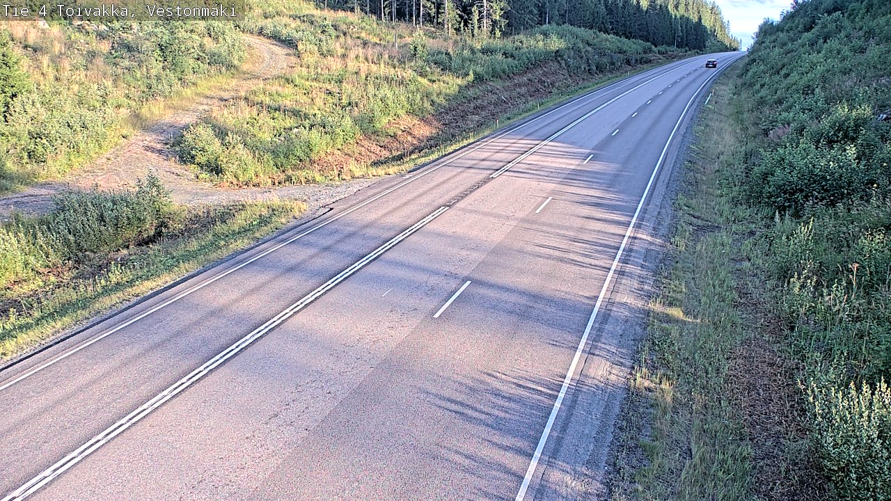 Kelikamerat Kuva Tie 4 Toivakka, Vestonmäki, Toivakka, Keski-Suomi