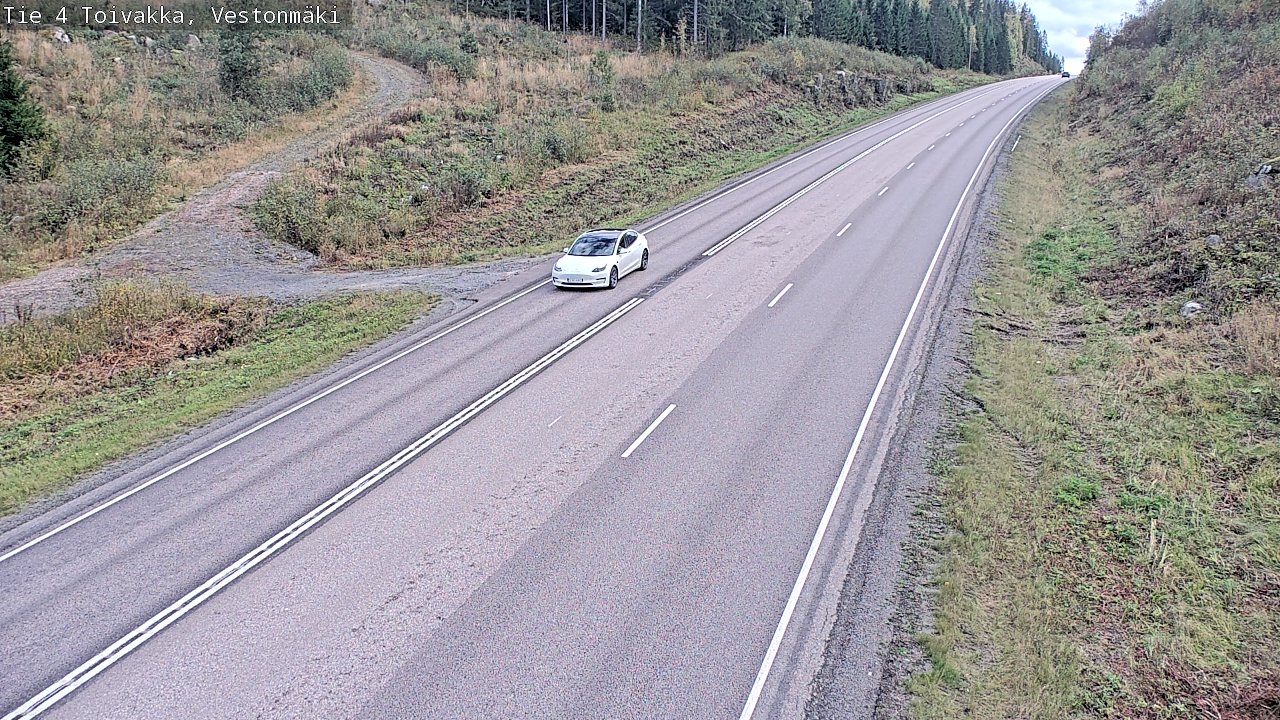 Weather Camera Image Road 4 Toivakka, Vestonmäki, Toivakka, Keski-Suomi