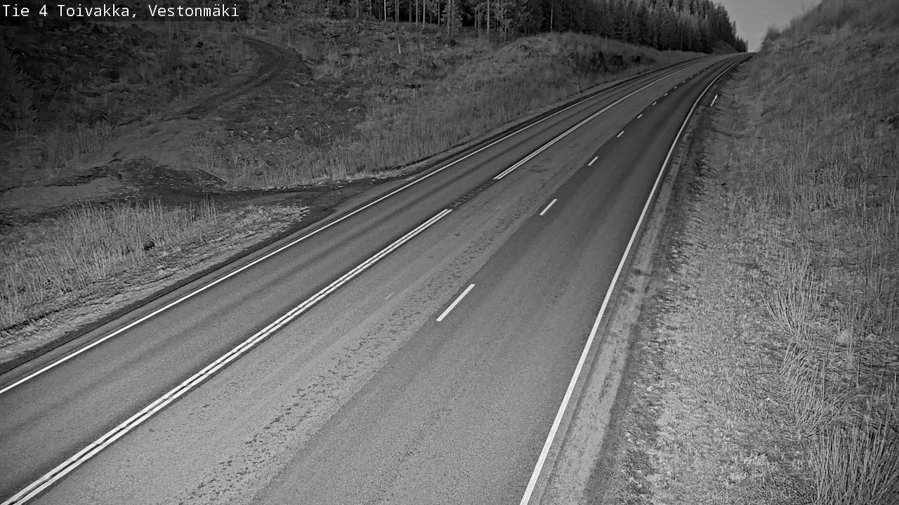 Weather Camera Image Road 4 Toivakka, Vestonmäki, Toivakka, Keski-Suomi