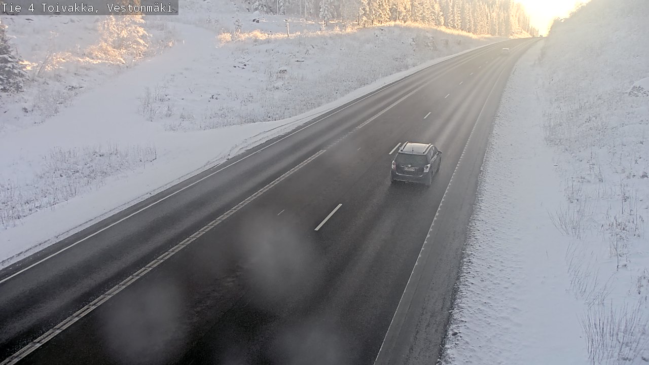 Weather Camera Image Road 4 Toivakka, Vestonmäki, Toivakka, Keski-Suomi