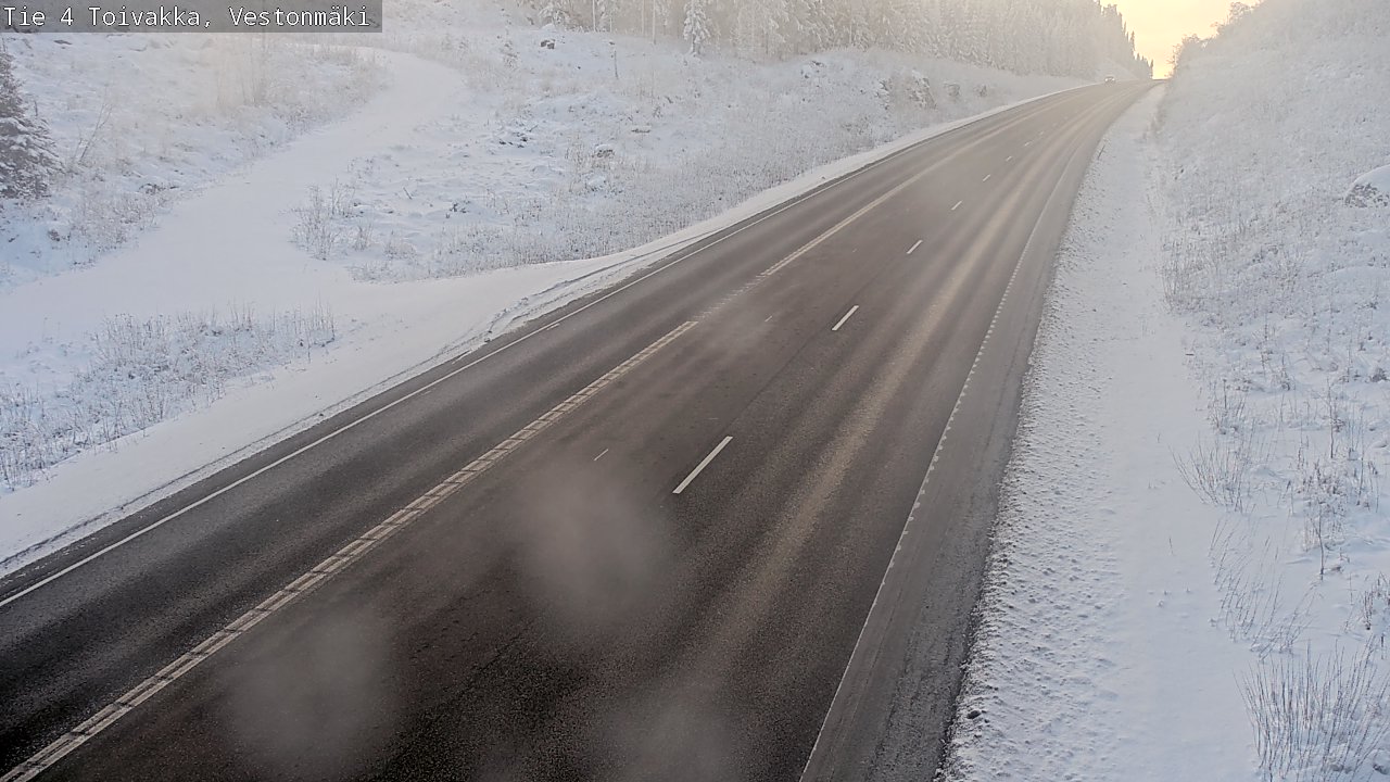 Weather Camera Image Road 4 Toivakka, Vestonmäki, Toivakka, Keski-Suomi