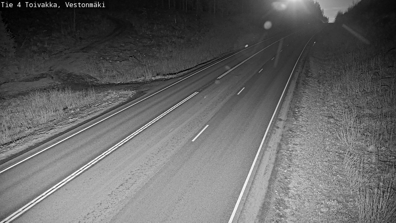 Weather Camera Image Road 4 Toivakka, Vestonmäki, Toivakka, Keski-Suomi