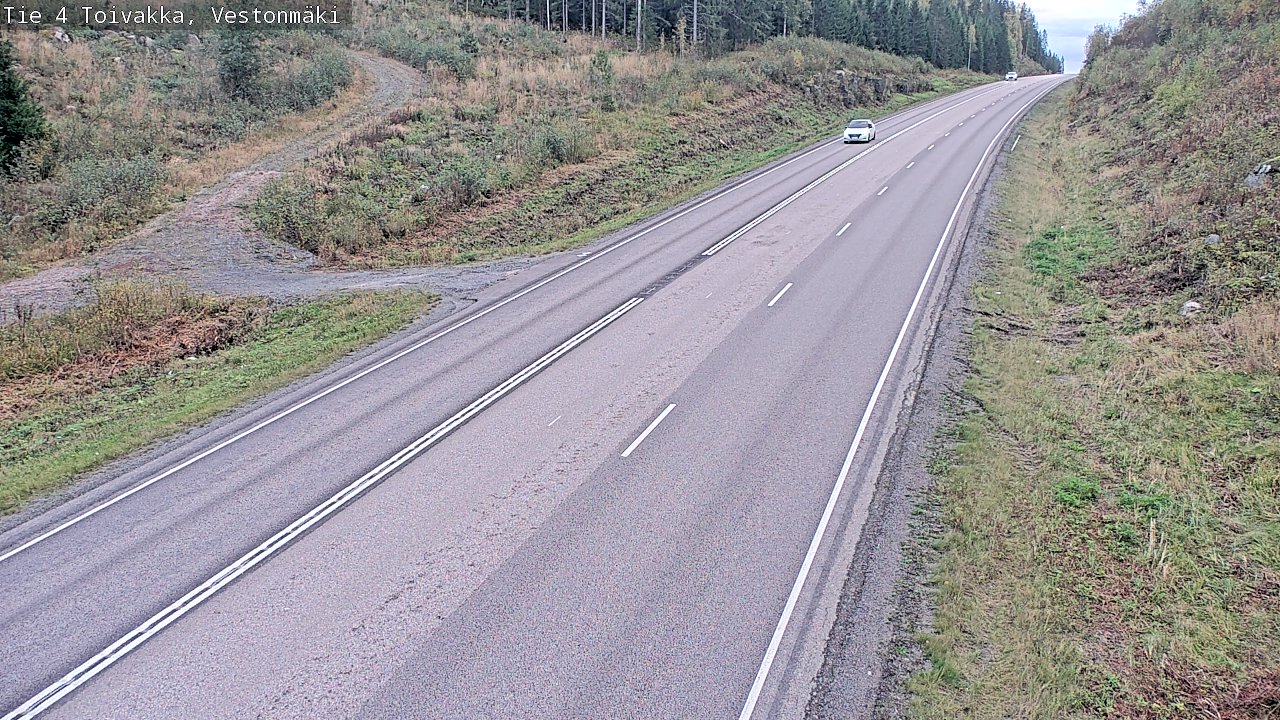 Weather Camera Image Road 4 Toivakka, Vestonmäki, Toivakka, Keski-Suomi
