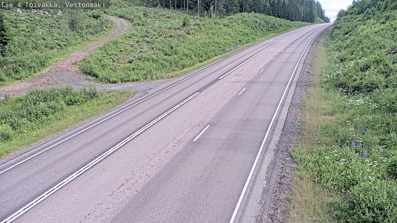 Kelikamerat Kuva Tie 4 Toivakka, Vestonmäki, Toivakka, Keski-Suomi