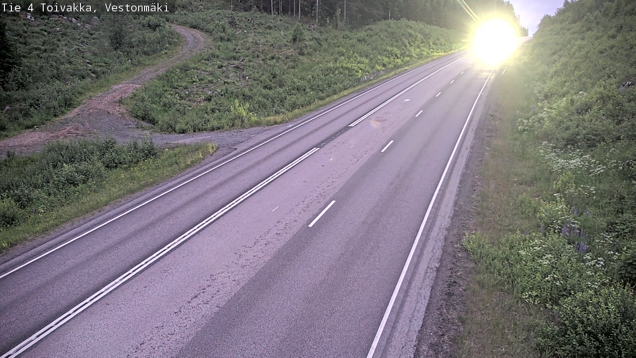 Kelikamerat Kuva Tie 4 Toivakka, Vestonmäki, Toivakka, Keski-Suomi