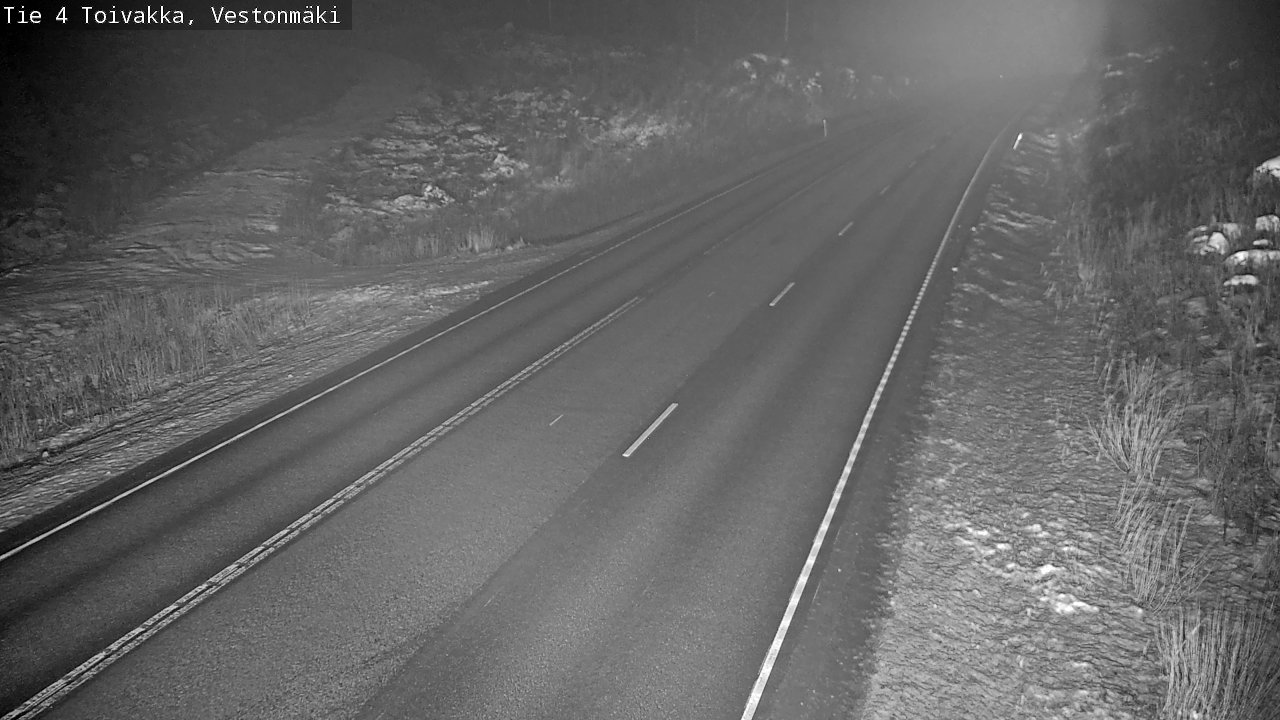 Weather Camera Image Väg 4 Toivakka, Vestonmäki, Toivakka, Keski-Suomi