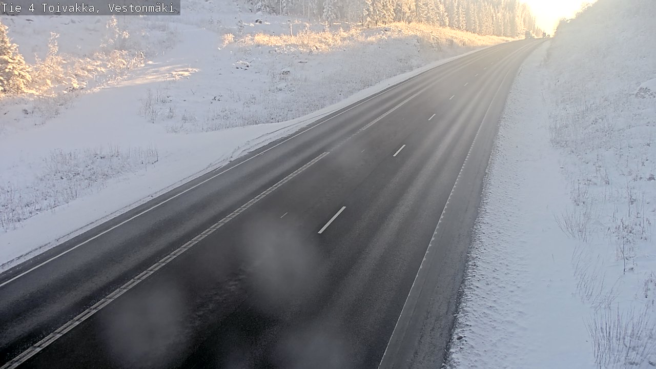 Weather Camera Image Road 4 Toivakka, Vestonmäki, Toivakka, Keski-Suomi