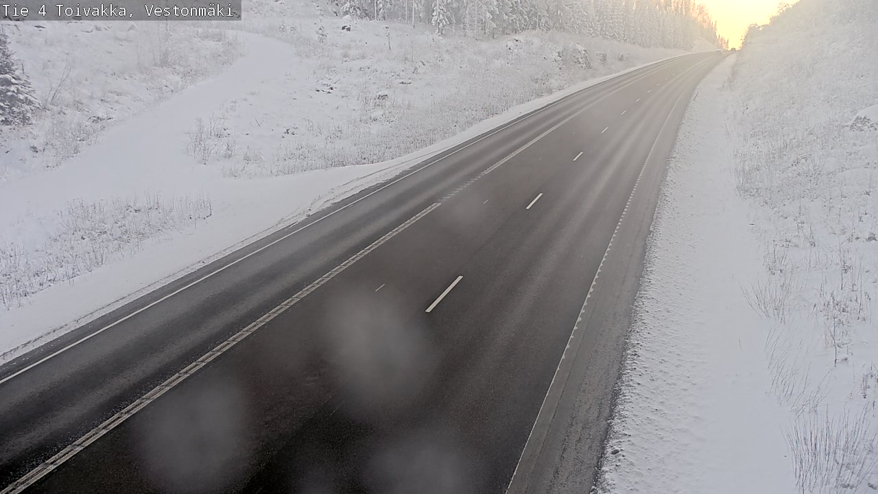 Weather Camera Image Road 4 Toivakka, Vestonmäki, Toivakka, Keski-Suomi