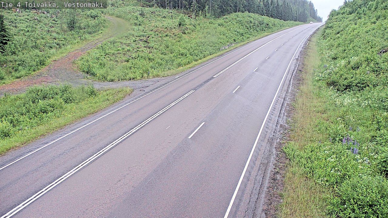 Kelikamerat Kuva Tie 4 Toivakka, Vestonmäki, Toivakka, Keski-Suomi