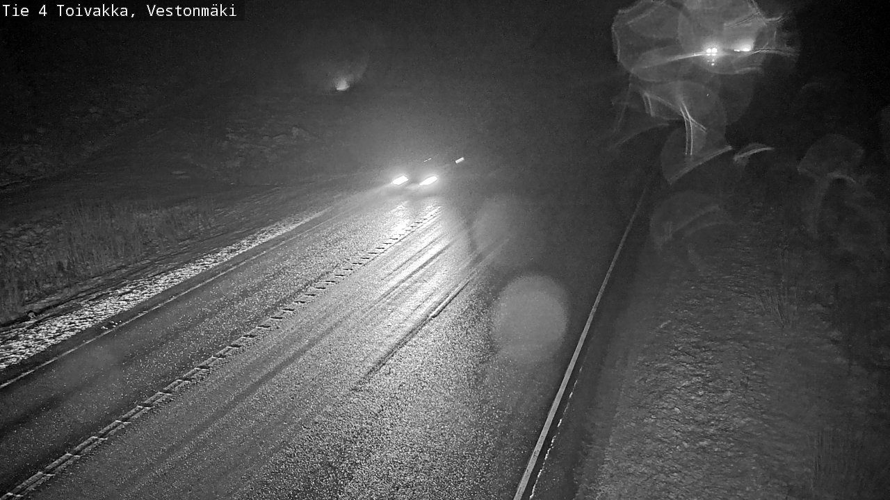 Weather Camera Image Väg 4 Toivakka, Vestonmäki, Toivakka, Keski-Suomi