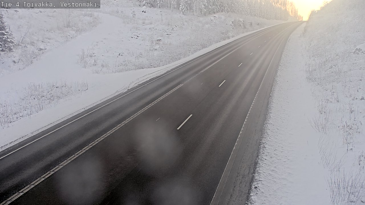 Weather Camera Image Road 4 Toivakka, Vestonmäki, Toivakka, Keski-Suomi