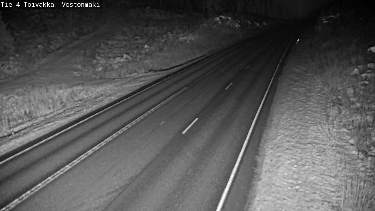 Weather Camera Image Väg 4 Toivakka, Vestonmäki, Toivakka, Keski-Suomi