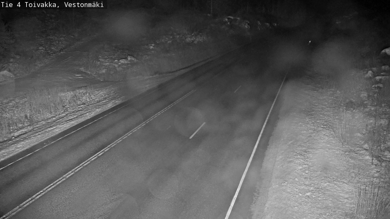Weather Camera Image Väg 4 Toivakka, Vestonmäki, Toivakka, Keski-Suomi