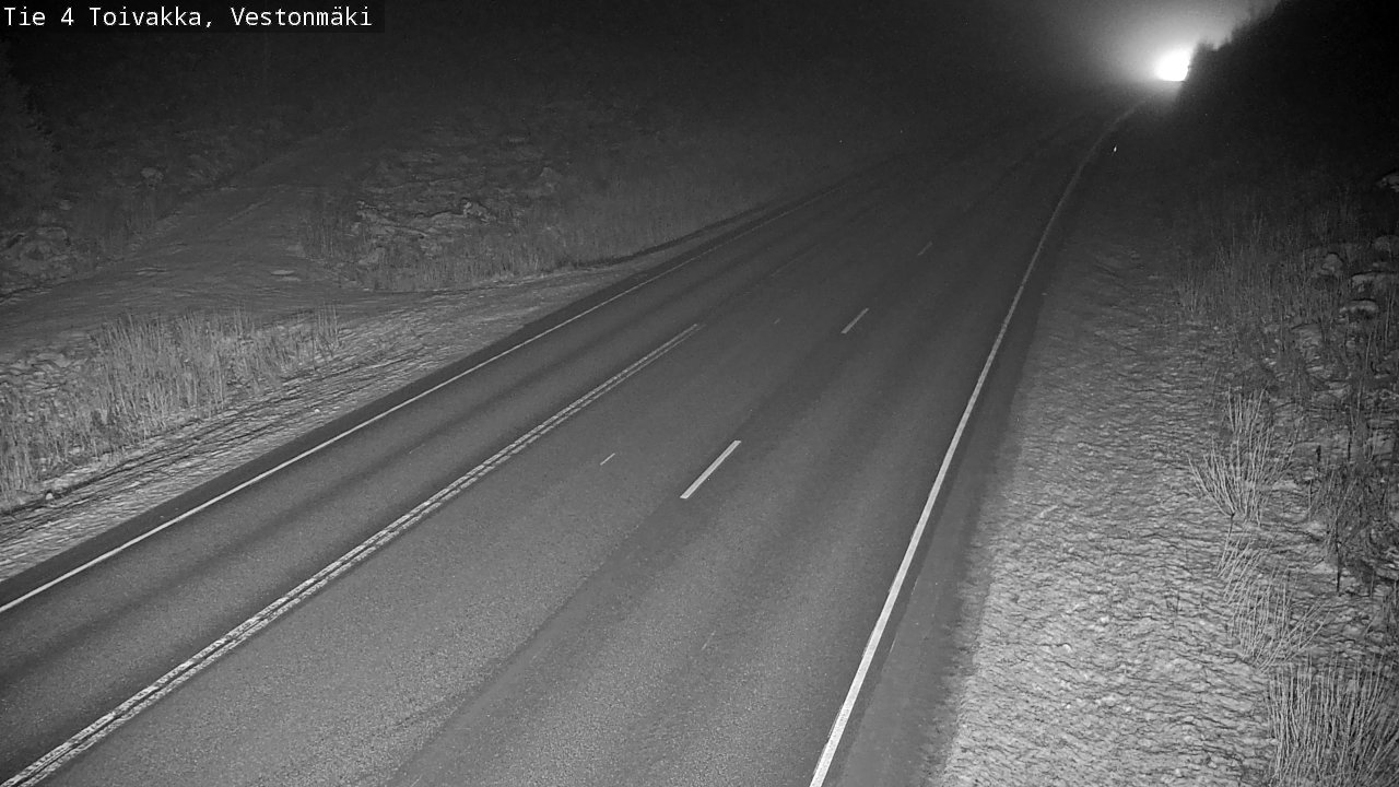 Weather Camera Image Väg 4 Toivakka, Vestonmäki, Toivakka, Keski-Suomi