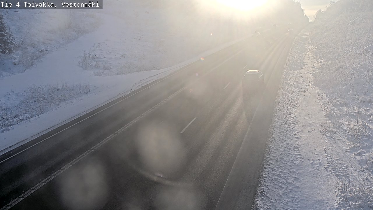 Weather Camera Image Road 4 Toivakka, Vestonmäki, Toivakka, Keski-Suomi
