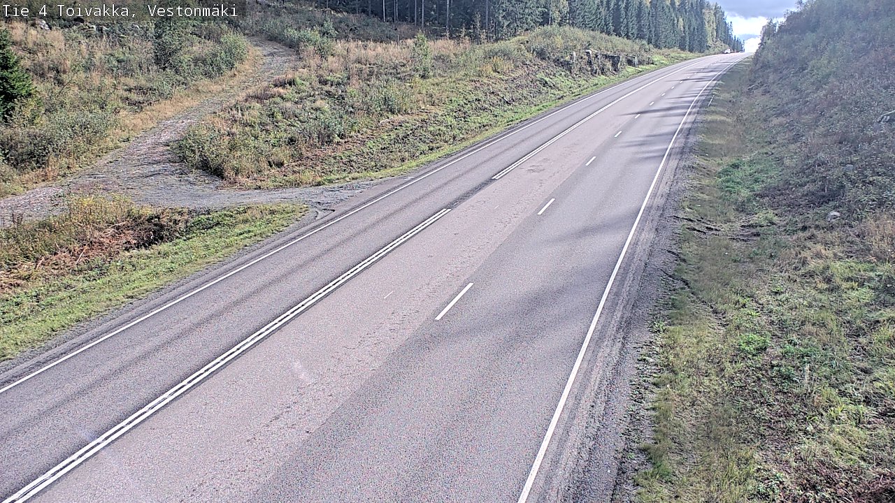 Kelikamerat Kuva Tie 4 Toivakka, Vestonmäki, Toivakka, Keski-Suomi