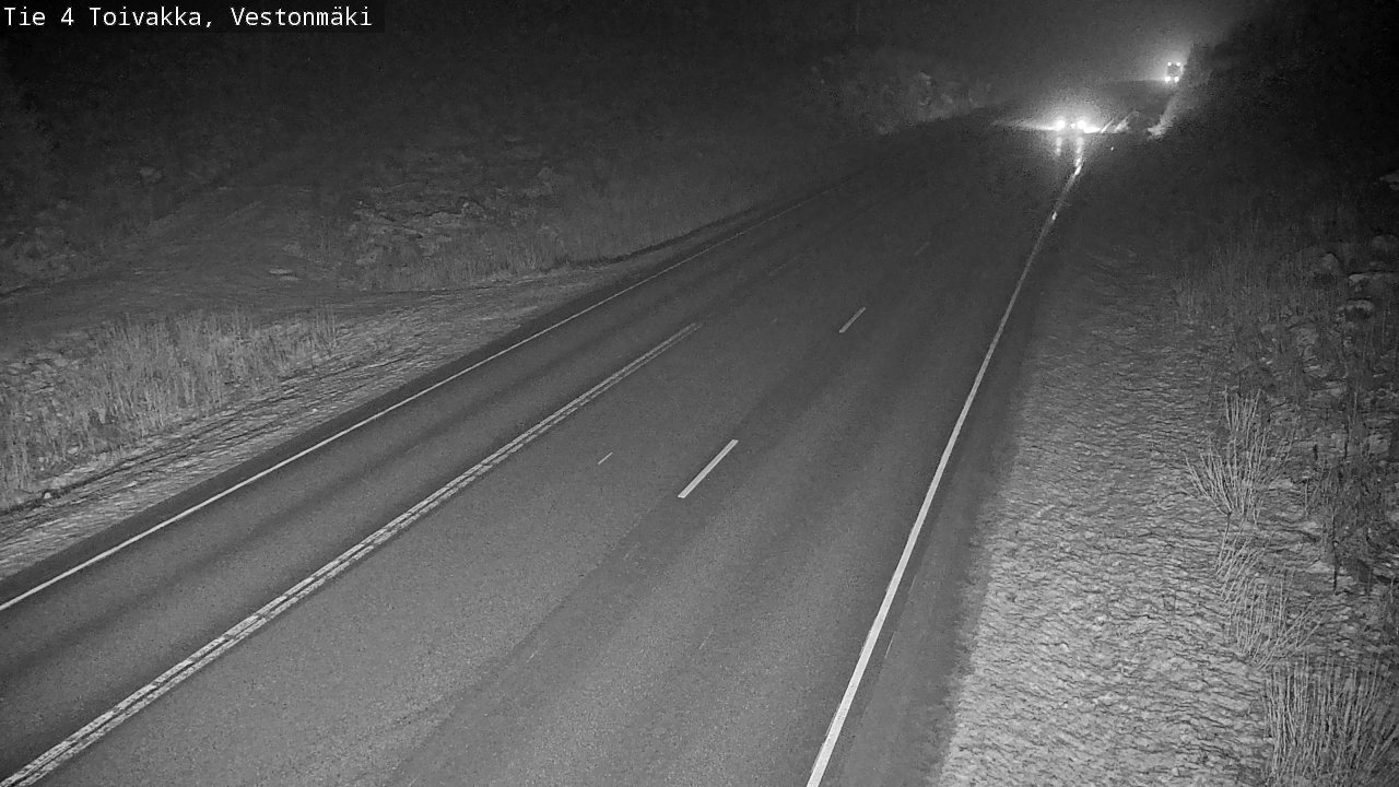 Weather Camera Image Väg 4 Toivakka, Vestonmäki, Toivakka, Keski-Suomi