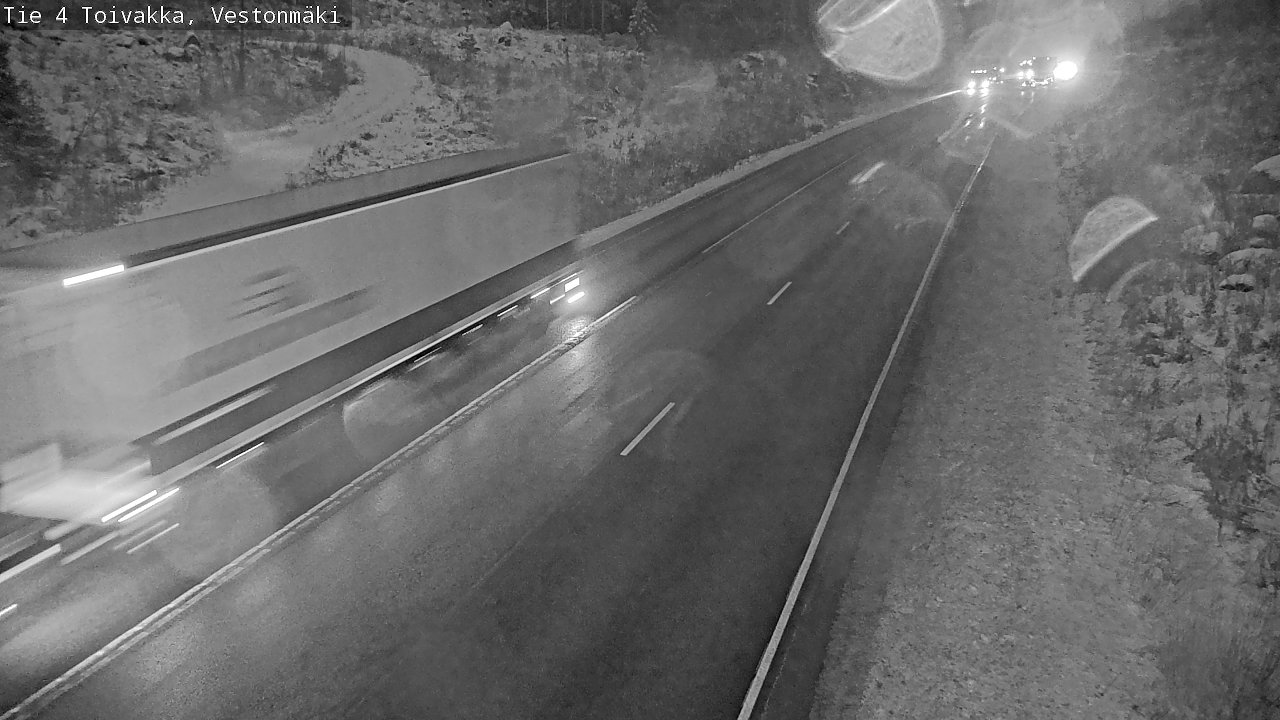 Weather Camera Image Väg 4 Toivakka, Vestonmäki, Toivakka, Keski-Suomi