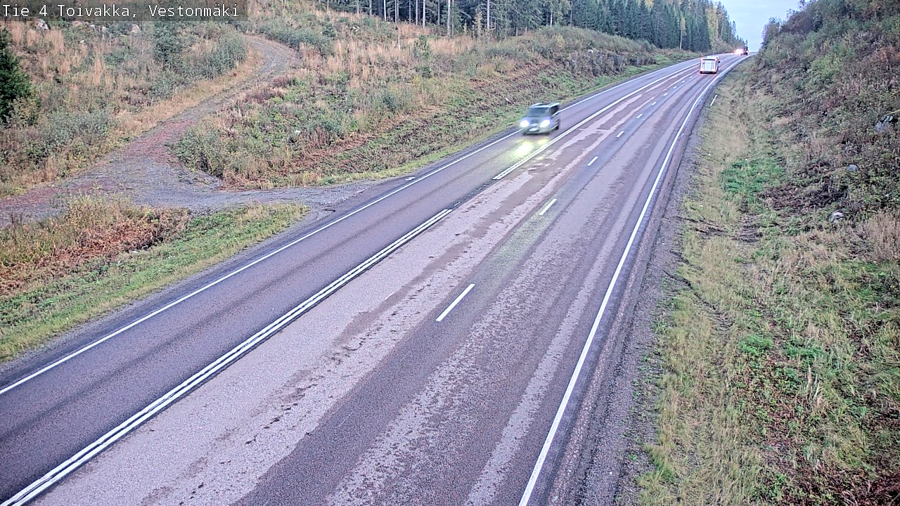 Kelikamerat Kuva Tie 4 Toivakka, Vestonmäki, Toivakka, Keski-Suomi
