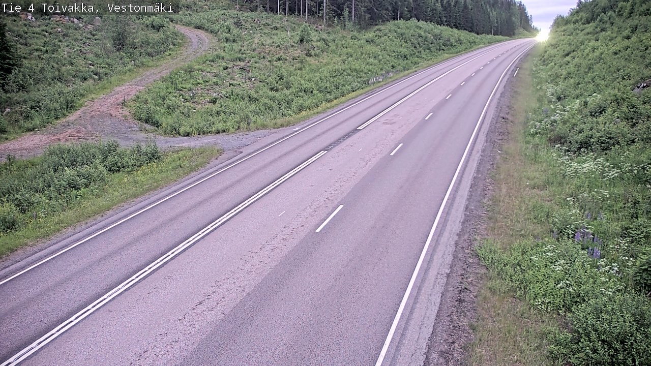 Kelikamerat Kuva Tie 4 Toivakka, Vestonmäki, Toivakka, Keski-Suomi