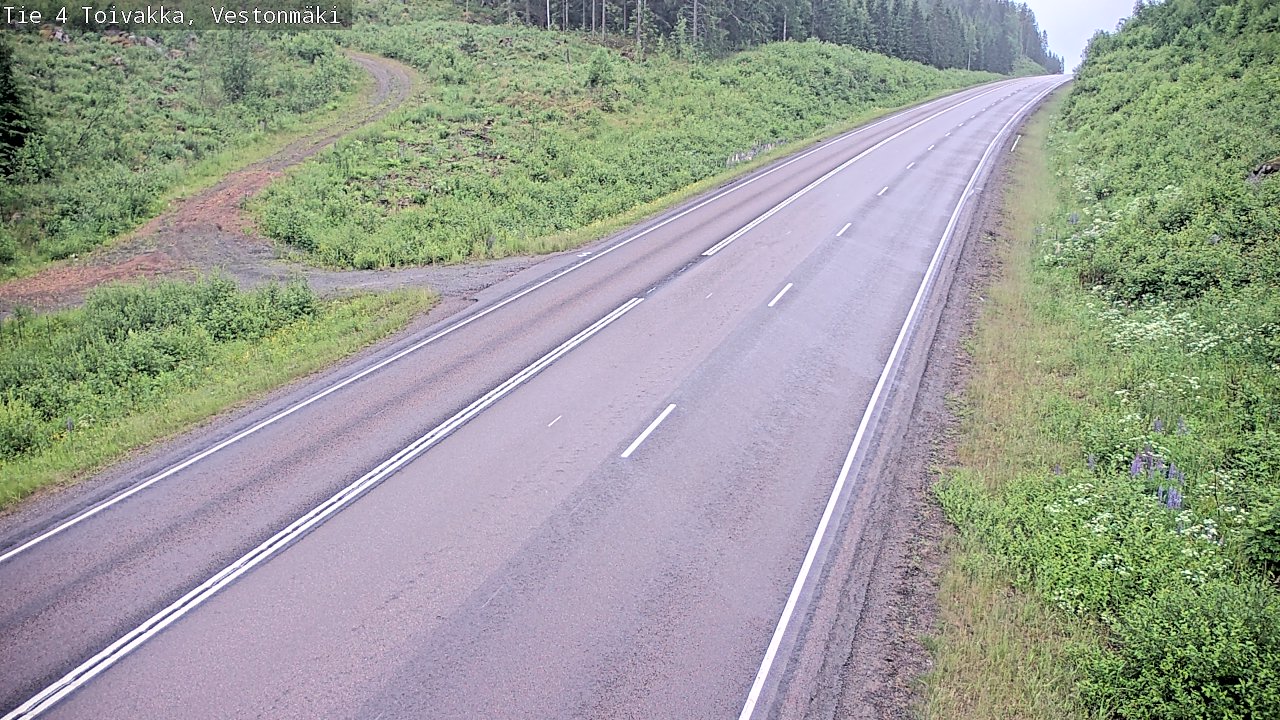 Kelikamerat Kuva Tie 4 Toivakka, Vestonmäki, Toivakka, Keski-Suomi