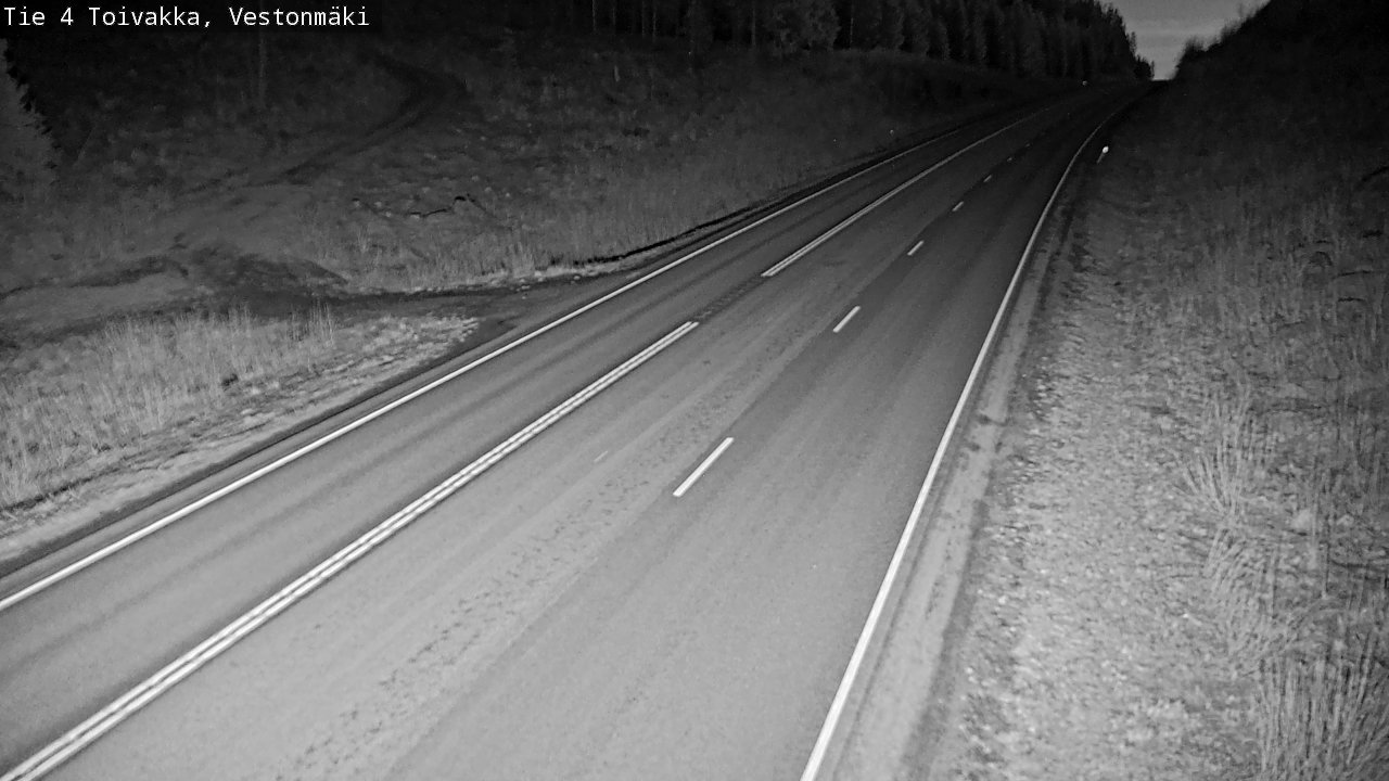 Weather Camera Image Road 4 Toivakka, Vestonmäki, Toivakka, Keski-Suomi