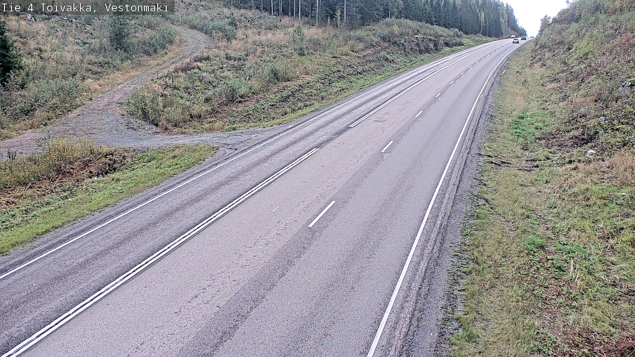 Kelikamerat Kuva Tie 4 Toivakka, Vestonmäki, Toivakka, Keski-Suomi