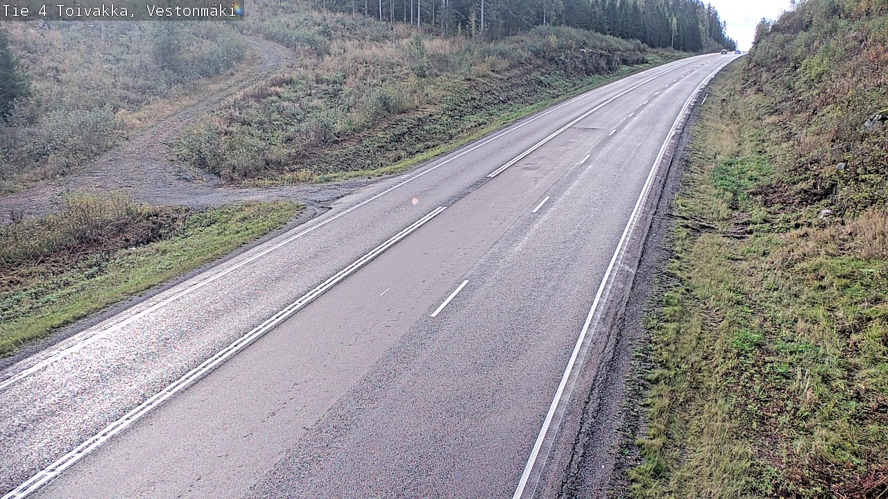Kelikamerat Kuva Tie 4 Toivakka, Vestonmäki, Toivakka, Keski-Suomi