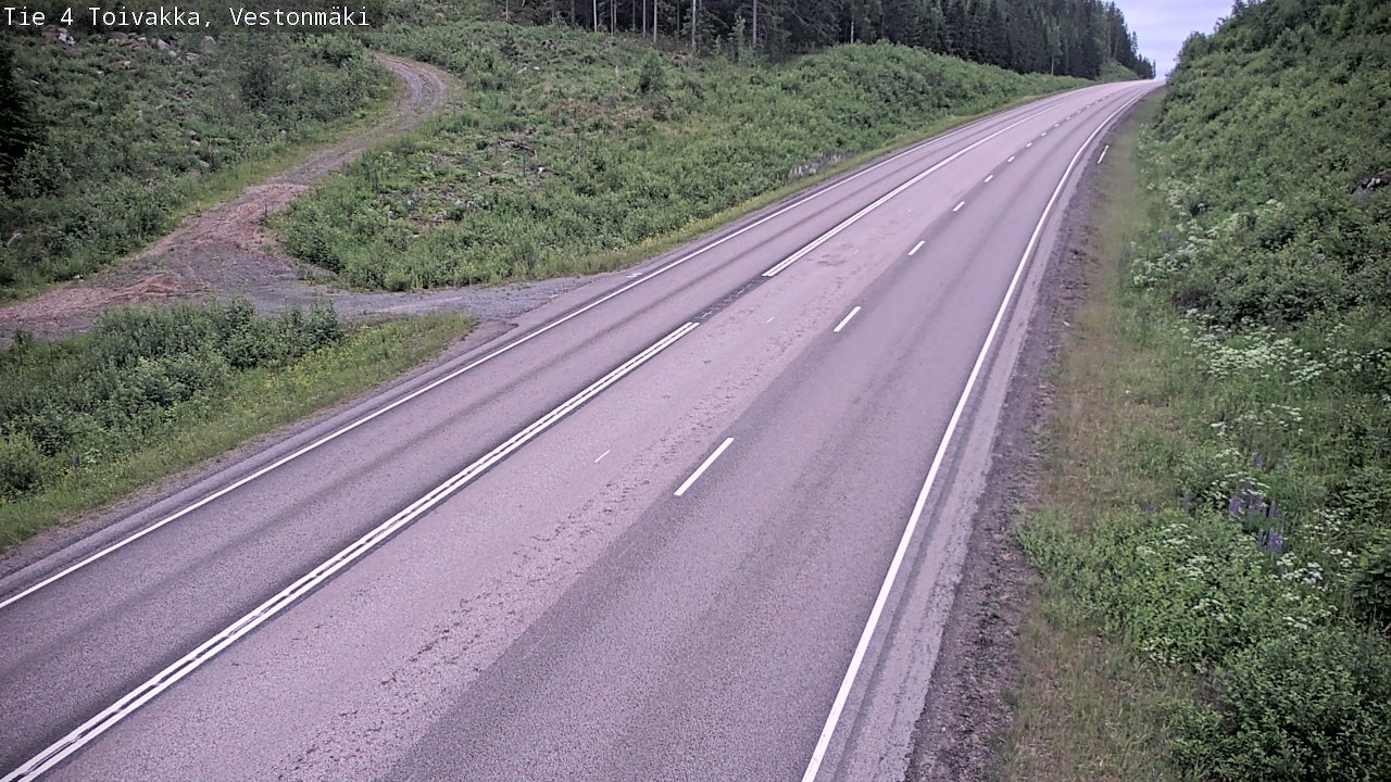 Kelikamerat Kuva Tie 4 Toivakka, Vestonmäki, Toivakka, Keski-Suomi